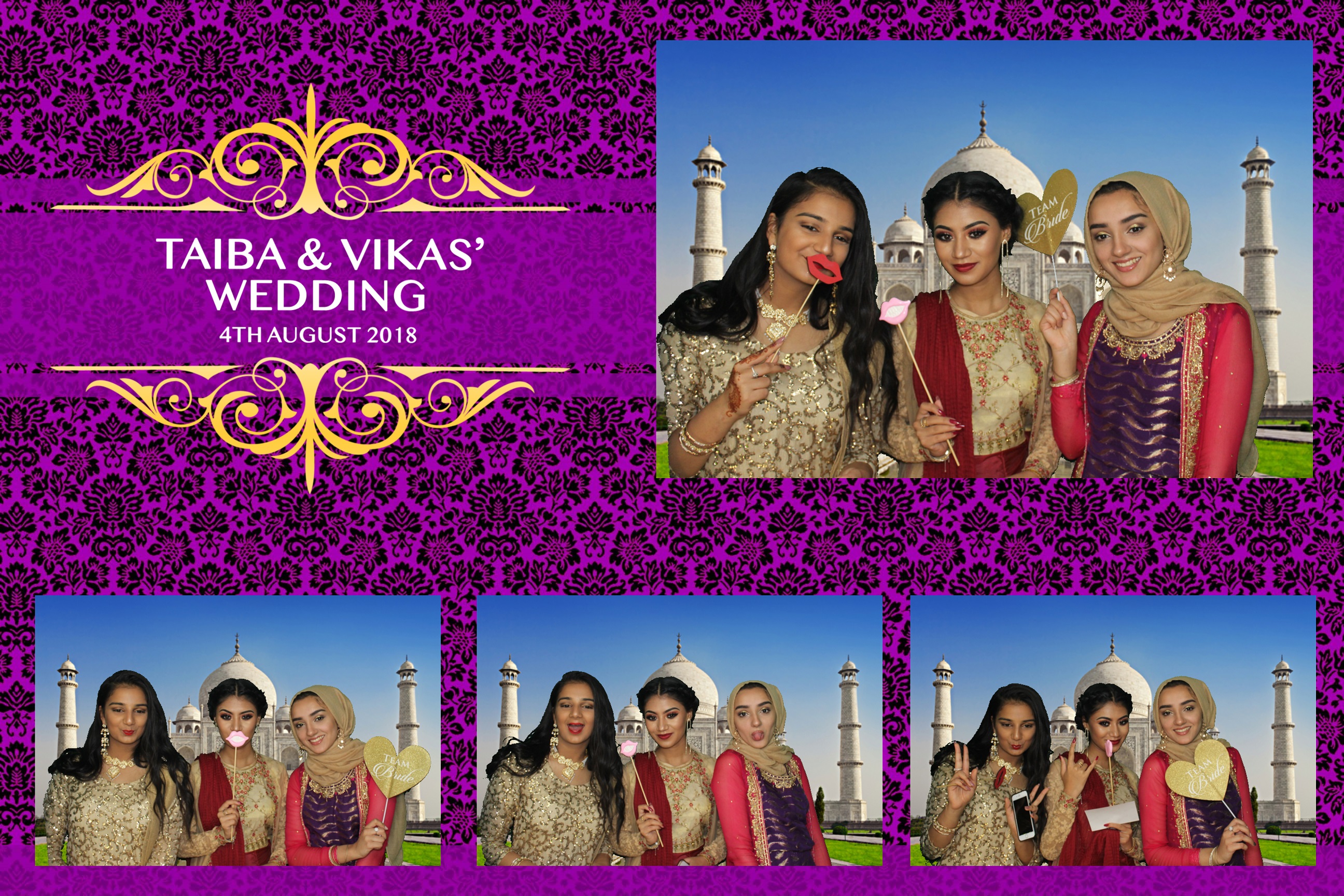Taiba & Vikas | View more photos from the event at images.mobile-photo-booth.com/u/MobilePhotoBoothUK/Taiba-Vikas